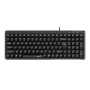GENIUS LuxeMate 120 USB US slim crna tastatura - slika 1