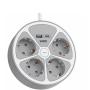 MAX Produžni kabl sa prenaponskom zaštitom sa 4 utičnice MAX MPS-04UG-3M/3m/USB portovi - slika 2