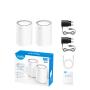CUDY Whole Home Wi-Fi 6 Mesh System 2.5G Solution M3000 AX 3000 Dual Band(2-Pack) - slika 1