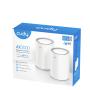 CUDY Whole Home Wi-Fi 6 Mesh System 2.5G Solution M3000 AX 3000 Dual Band(2-Pack) - slika 5