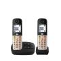 PANASONIC TELEFON KX-TGU432EXB - 2 slusalice crno/sivi sa sekretaricom - slika 2