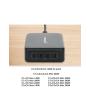 MANHATTAN 4-portna GaN USB stanica za punjenje - 240 V / PD 3.1 - slika 5