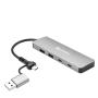 Sandberg 136-64 USB-C/A to 2xUSB-A+2xUSB-C Hub - slika 1