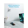 ANKER 322 USB tip-C na USB tip-C kabl M/M 1.8m, 60W, pleteni, beli - slika 3