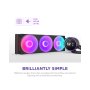 NZXT Kraken Elite 420 RGB V2 vodeno hlađenje crno (RL-KR42E-B2) - slika 3
