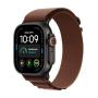 APPLE Watch Ultra 4 GPS + Cellular 49mm Black Titanium Case with Burgundy Alpine Loop - S (MJC04SE/A) - slika 1