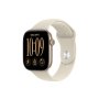 APPLE Watch Series 12 GPS + Cellular 42mm Light Gold Aluminium Case with Sand Sport Band - S/M (MJG24WF/A) - slika 1