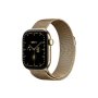 APPLE Watch Series 12 GPS + Cellular 42mm Radiant Gold Titanium Case with Radiant Gold Milanese Loop (MJGL4WF/A) - slika 1