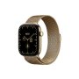 APPLE Watch Series 12 GPS + Cellular 46mm Radiant Gold Titanium Case with Radiant Gold Milanese Loop - M/L (MJGV4WF/A) - slika 1
