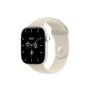 APPLE Watch Series 12 GPS + Cellular 46mm Pearl White Ceramic Case with Sand Sport Band - S/M (MJH14WF/A) - slika 1