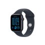 APPLE Watch SE 3 GPS 44mm Midnight Aluminium Case with Navy Blue Sport Band - S/M (MJL74RK/A) - slika 1
