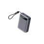 KSIX KSIX BPB20PD22G 20000mAh MINI POWERBANK 22.5W, LED DISPLAY+KABL USB-C NA USB-C - slika 2