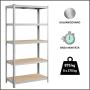 EPRO Metalna montažna polica Standard 180x100x40cm, metal-drvo, 875kg (5x175kg) - slika 1