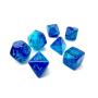 Chessex Kockice Chessex - Gemini - Polyhedral - Blue-Blue & Light Blue (7) - slika 2