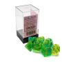 Chessex Kockice Chessex - Gemini - Translucent - Green-Tea & Yellow (7) - slika 1