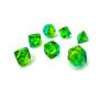 Chessex Kockice Chessex - Gemini - Translucent - Green-Tea & Yellow (7) - slika 2