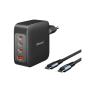 INTENSO Adapter 140W + Cable set W140A3C + C520 Black - slika 1