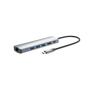 MANHATTAN Docking station 153959 6in1 USB-C - HDMI/3xUSB/GLAN/PD 100W - slika 1