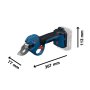 BOSCH bastenski alat Aku. makaze za orezivanje GGP18V-32 - slika 2