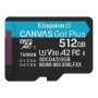 KINGSTON Memorijska kartica U3 V30 microSDXC 512GB Canvas Go Plus 200MB/s A2 SDCG4/512GBSP - slika 1