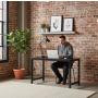 ModernHome Radni sto za računar 120 × 60 cm – Black - slika 1