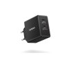 LENOVO Dual USB-C 65W GaN punjač crni - slika 3