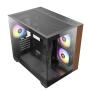ANTEC CX600M WOOD ARGB TG micro kuciste - slika 3