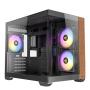 ANTEC CX600M WOOD ARGB TG micro kuciste - slika 1
