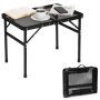 Bolzz Kamperski sklopivi sto 60 × 40 cm – Black MultiGarden - slika 2