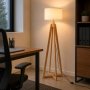 Bolzz SOBNA LAMPA WOOD 1 - slika 5