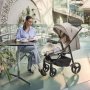 KINDERKRAFT KOLICA ZA BEBE SA TACNOM TRIG 3 BROWN - slika 4