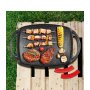 KAUFMAX GRILL PLOČA 47CM KAUFMAX BLACK&BURGUNDY - slika 2
