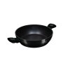 KAUFMAX ŠERPA PLITKA SA POKLOPCEM 28CM Black Vantage Collection KM-0162 - slika 2