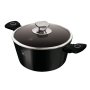 KAUFMAX ŠERPA SA POKLOPCEM 24CM Black Vantage Collection - slika 3