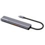 CANYON Hub DS-17 6in1 4k USB-C Grey - slika 2