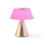 LEXON Bežicna stona led lampa, vodootporna, sa dimerom, zlatna - slika 3