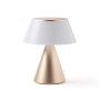 LEXON Bežicna stona led lampa, vodootporna, sa dimerom, zlatna - slika 1