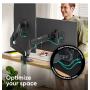 ONKRON Dual Monitor Stand for 13''-32'' Screens up to 8 kg, Black - slika 5
