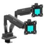 ONKRON Dual Monitor Stand for 13''-32'' Screens up to 8 kg, Black - slika 1