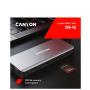 CANYON Hub DS-12 13in1 4k USB-C Dark Grey - slika 4