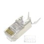 GEMBIRD LC-PTF7-01/100 Zasticeni modularni CAT7 prolazni utikac 15u pozlacen, FTP, SFTP, 100 kom. - slika 3