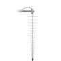 ISKRA P-58 L700 UNI SMA Unicom antena Logaritamska antena 700-2700MHz, 9-11dBi - slika 2