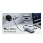 CUDY UH606 6-In-1 USB-C Hub with Gigabit Ethernet Port - slika 5