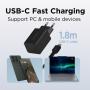 LENOVO GaN Nano USB-C 65W punjač, crni (G0A6GN65EU) - slika 2