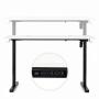 ModernHome Elektricni radni sto 140*60 cm sa podesivom visinom 72-118 cm, bela radna ploca - ModernHome - slika 2