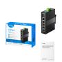 CUDY IG1005 5-Port Gigabit Industrial Switch, 5× GbE, Shielded, Dual-Power Redundancy, IP40 - slika 3