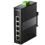 CUDY IG1005 5-Port Gigabit Industrial Switch, 5× GbE, Shielded, Dual-Power Redundancy, IP40 - slika 1