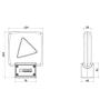 ROGER FIFTHY 24V Signalna lampa sa integrisanom antenom 24V - slika 2