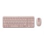 LOGITECH MK251 Wireless Bluetooth tastatura + miš, roze - slika 2