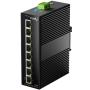 CUDY IG1008 8-Port Gigabit Industrial Switch, 8× GbE, Shielded, Dual-Power Redundancy, IP40 - slika 1
